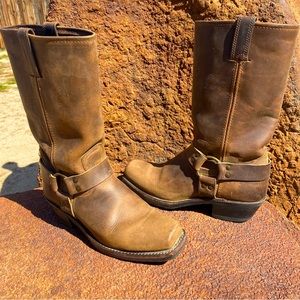Classic Frye 12R Harness boot sz 9 width M